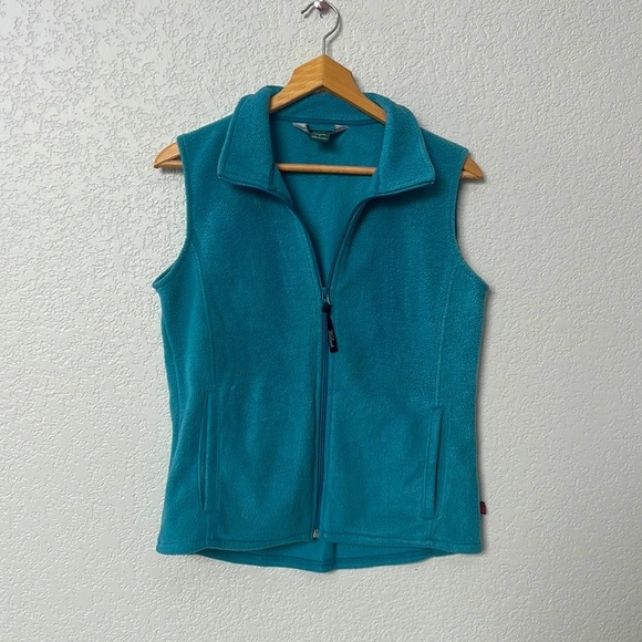 Woolrich Fleece Vest Blue size Small - Picture 2 of 7